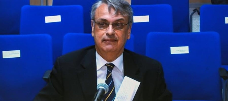 Imagen de Miguel Tejeiro declarando ante el tribunal por el 'caso Nóos' Imagen de Miguel Tejeiro declarando ante el tribunal por el 'caso Nóos'