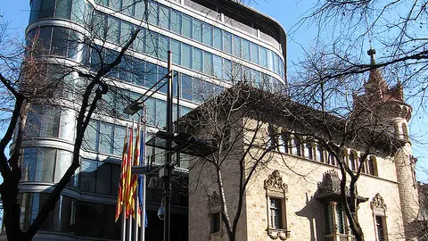 Fachada de la Diputación de Barcelona Fachada de la Diputación de Barcelona