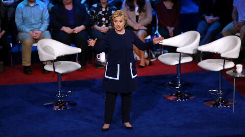La precandidata dem&oacute;crata a la Casa Blanca Hillary Clinton