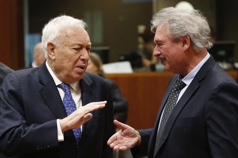Margallo ve "inaceptable" el acuerdo con Turquía y avanza que podría no apoyarlo si no se modifica Margallo ve "inaceptable" el acuerdo con Turquía y avanza que podría no apoyarlo si no se modifica