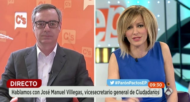 Villegas ve "buena" la dimisión de Besteiro porque así el PSOE cumple sus compromisos Villegas ve "buena" la dimisión de Besteiro porque así el PSOE cumple sus compromisos