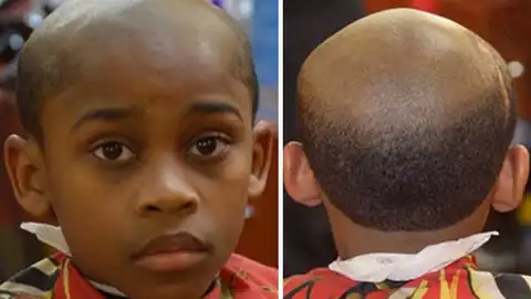 Corte de pelo de la peluquería de Atlanta. Corte de pelo de la peluquería de Atlanta.