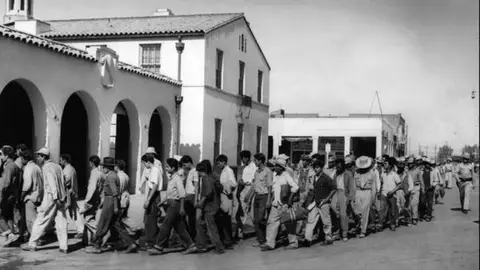 Espaldas Mojadas Los primeros Espaldas Mojadas