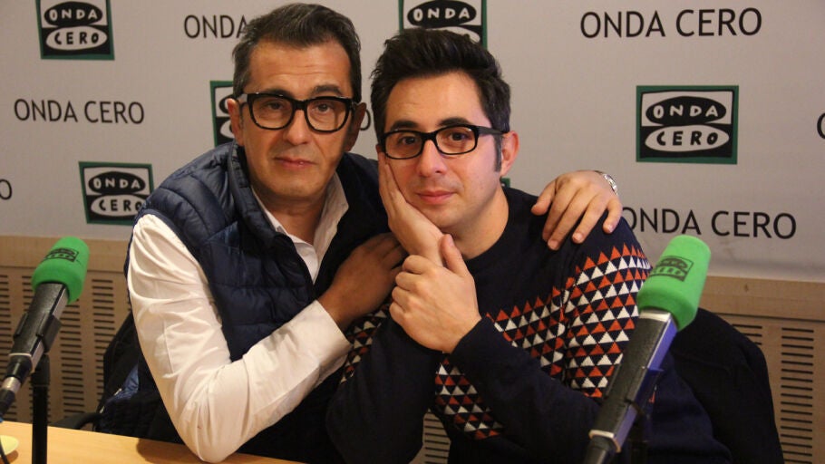 Andreu Buenafuente y Berto Romero durante una entrevista en M&aacute;s de uno