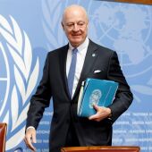 El enviado especial de la ONU para Siria, Staffan De Mistura