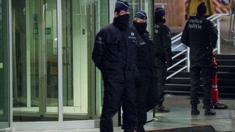 Polic&iacute;a belga