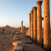 Ciudad histórica de Palmira, en el centro de Siria