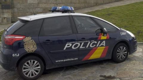 Coche de una patrulla policial