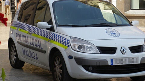 Coche de la Polic&iacute;a Local de M&aacute;laga