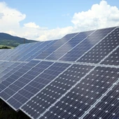 Imagen de paneles solares Imagen de paneles solares