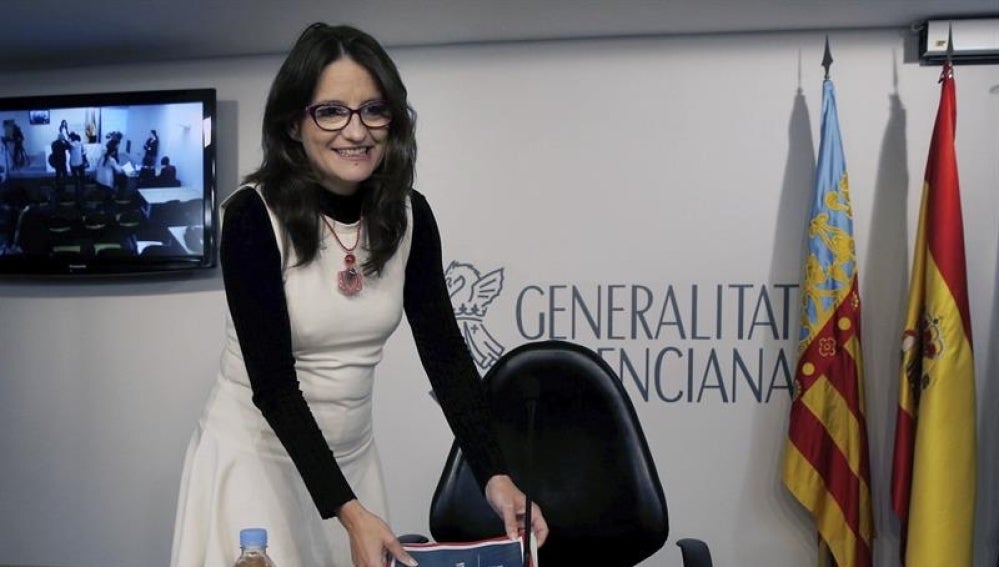 La vicepresidenta del Gobierno valenciano, Mónica Oltra