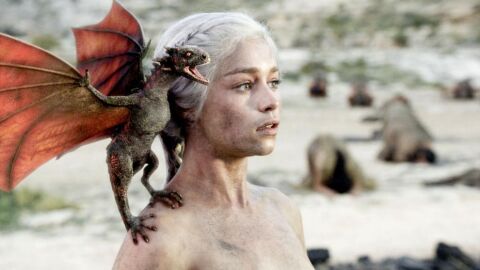 Daenerys y su drag&oacute;n