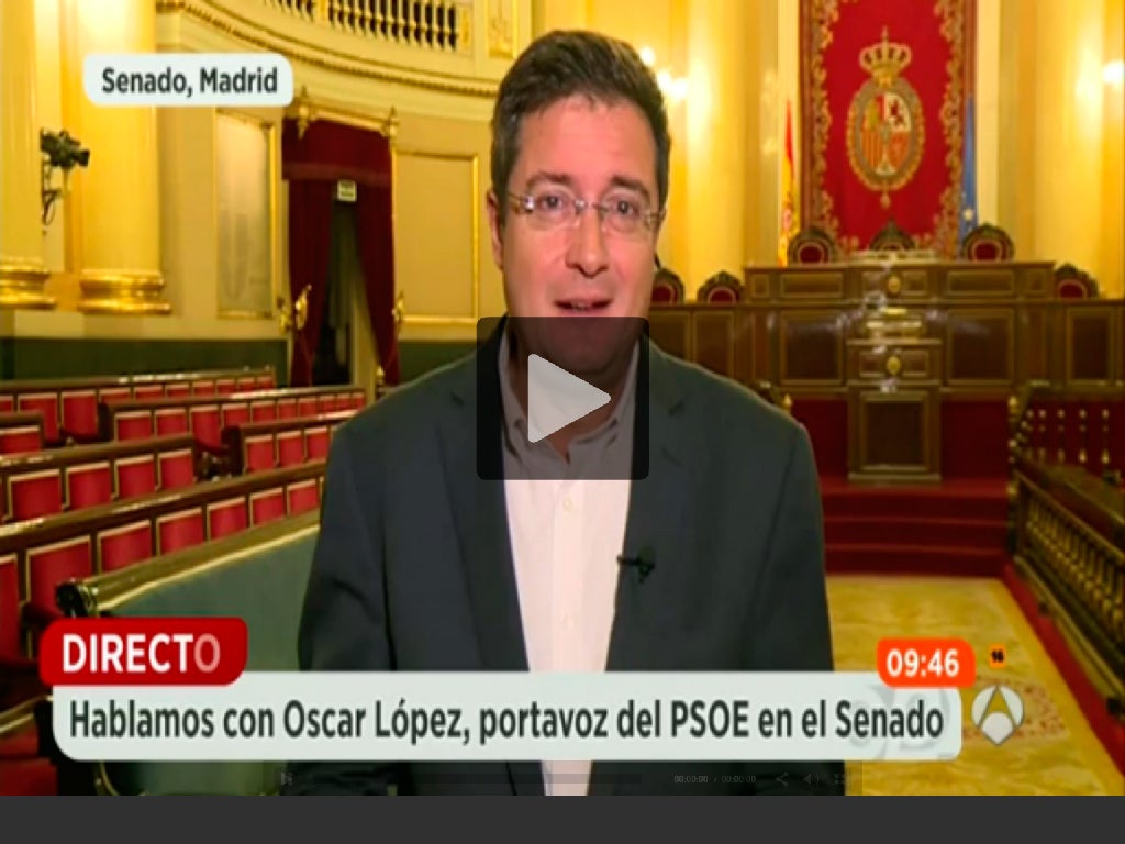 Óscar López: "Si el PP ofrece la vicepresidencia a Sánchez la respuesta sería 'no gracias'" Óscar López: "Si el PP ofrece la vicepresidencia a Sánchez la respuesta sería 'no gracias'"