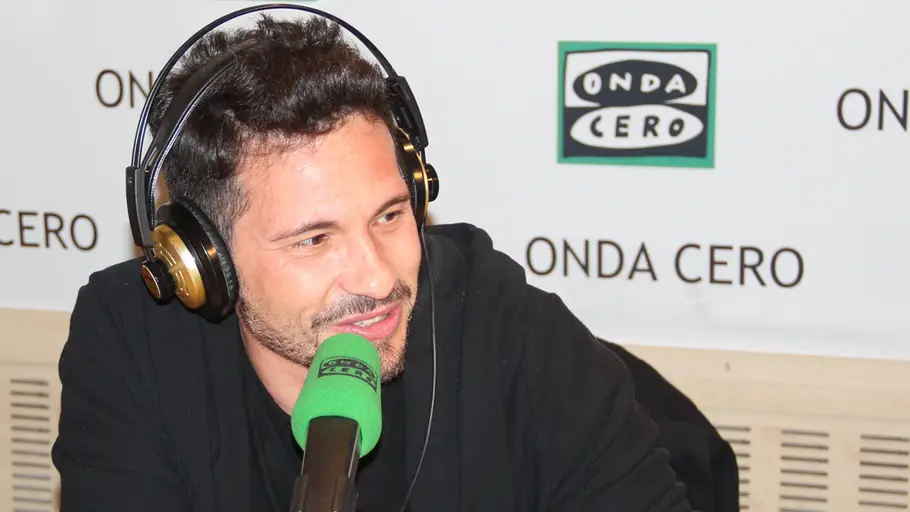 David de María en Onda Cero El cantante David de María durante una entrevista en Onda Cero