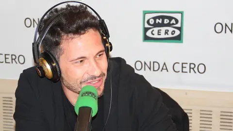 David de María en Onda Cero El cantante David de María durante una entrevista en Onda Cero