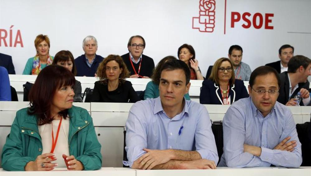 Pedro Sánchez en el Comité Federal del PSOE