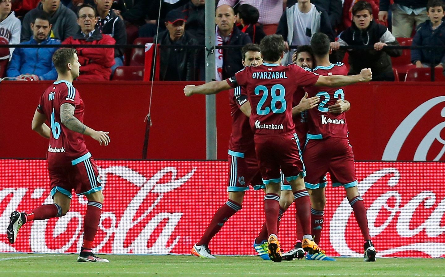 Sevilla 1 - 2 Real Sociedad. La Real se lleva los tres puntos en el Sánchez-Pizjuán Sevilla 1 - 2 Real Sociedad. La Real se lleva los tres puntos en el Sánchez-Pizjuán