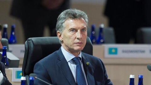 Mauricio Macri, presidente de Argentina