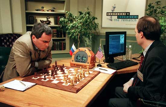 Kasparov y la máquina Kasparov y la máquina