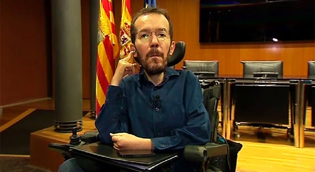 Echenique responde irónicamente a la carta del PSOE Echenique responde irónicamente a la carta del PSOE