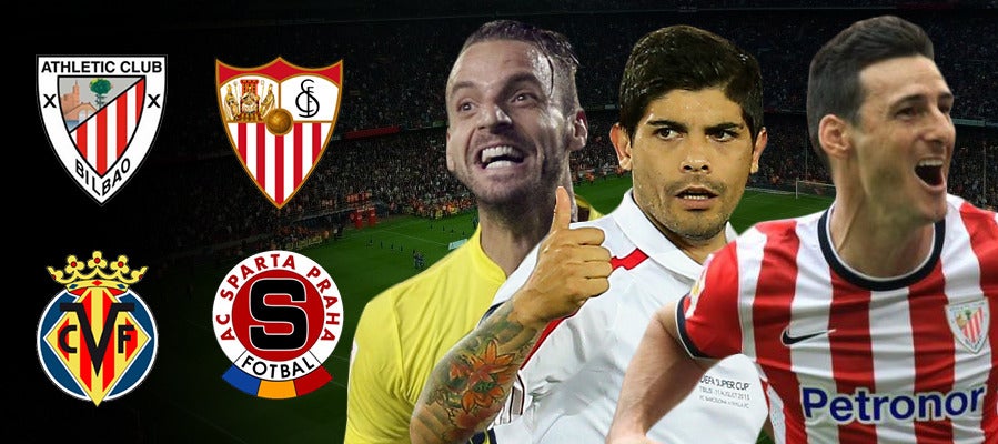 Athletic-Sevilla y Villarreal-Sparta Praga Athletic-Sevilla y Villarreal-Sparta Praga