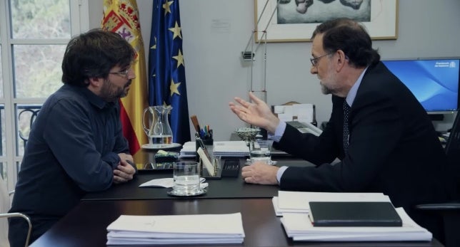 Jordi Évole: "En ningún caso intentamos aniquilar políticamente a Rajoy con la entrevista" Jordi Évole: "En ningún caso intentamos aniquilar políticamente a Rajoy con la entrevista"