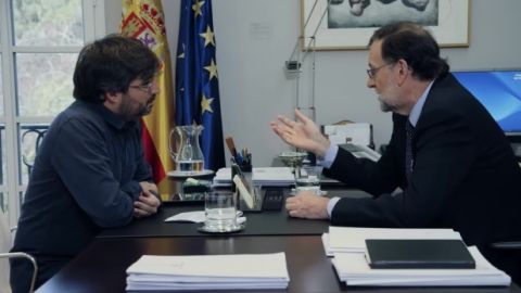 Jordi &Eacute;vole y Mariano Rajoy