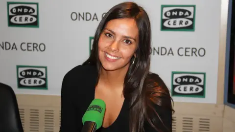 Cristina Pedroche en Onda Cero Cristina Pedroche durante una entrevista en Onda Cero
