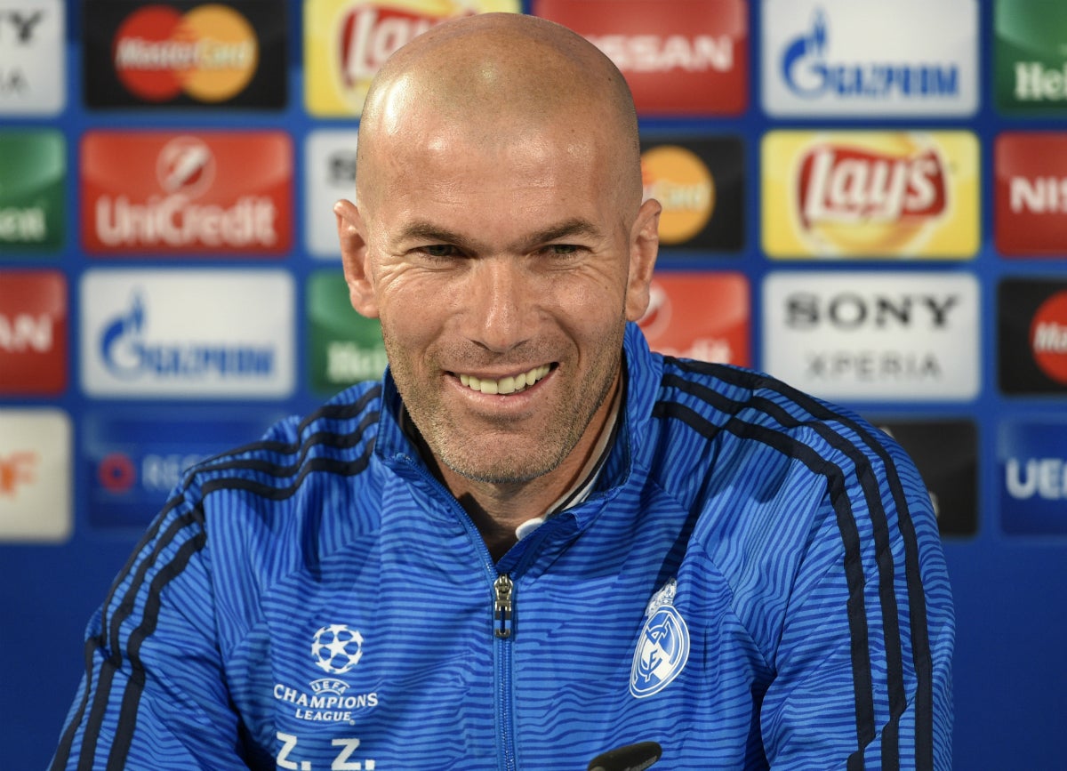 Zidane: "Si no pasamos a la final de la Champions será un fracaso" Zidane: "Si no pasamos a la final de la Champions será un fracaso"