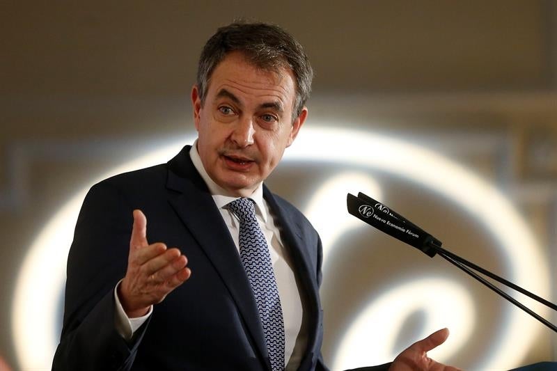 Zapatero: "No seré de los que diga que sería horrible si no hay acuerdo" Zapatero: "No seré de los que diga que sería horrible si no hay acuerdo"