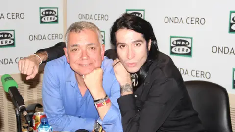 Mario Vaquerizo y Juan Ramón Lucas Mario Vaquerizo con Juan Ramón Lucas durante una entrevista en Más de uno