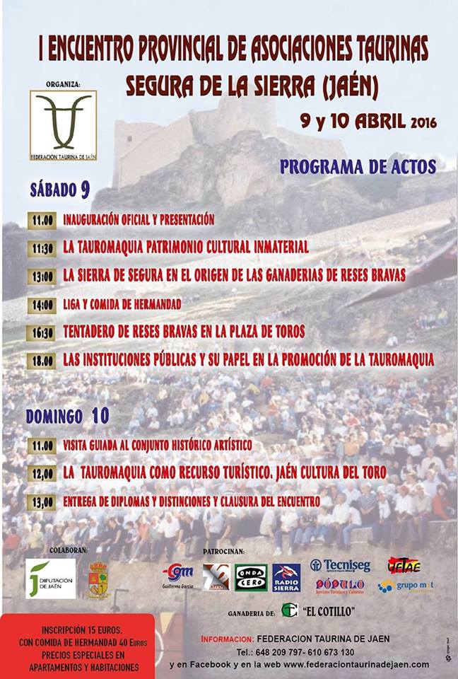 Los toros de Jaén en la onda 05/04/2016 Los toros de Jaén en la onda 05/04/2016