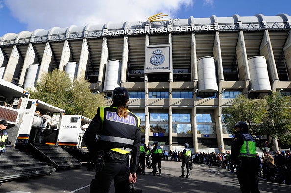 Preparan un notable dispositivo policial ante la posible victoria del Real Madrid en la Champions Preparan un notable dispositivo policial ante la posible victoria del Real Madrid en la Champions