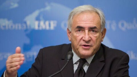 El exdirector gerente del Fondo Monetario Internacional, Dominique Strauss-Kahn