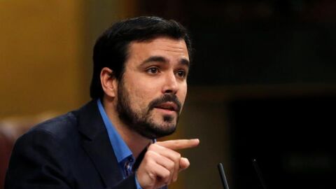 El l&iacute;der de Izquierda Unida, Alberto Garz&oacute;n