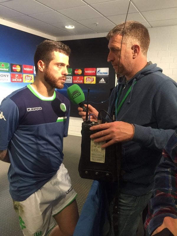 Vieirinha: "Este resultado no es suficiente para el Bernabéu" Vieirinha: "Este resultado no es suficiente para el Bernabéu"