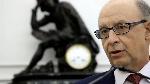 El ministro de Hacienda en funciones, Cristóbal Montoro El ministro de Hacienda en funciones, Cristóbal Montoro