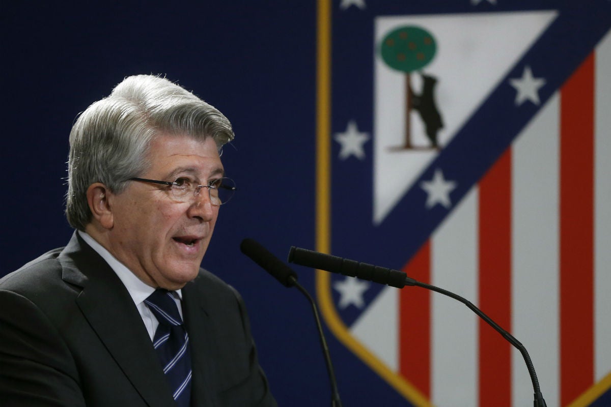 Enrique Cerezo: "Somos dignos finalista de la Champions" Enrique Cerezo: "Somos dignos finalista de la Champions"
