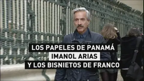 Imanol Arias y los bisnietos de Franco Imanol Arias y los bisnietos de Franco, nuevos nombres que aparecen en los papeles de Panamá