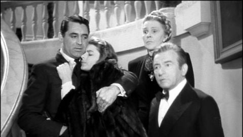 Escena de 'Encadenados' de Alfred Hitchcock