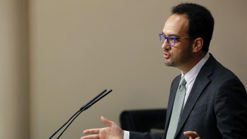 El portavoz del PSOE en el Congreso, Antonio Hernando