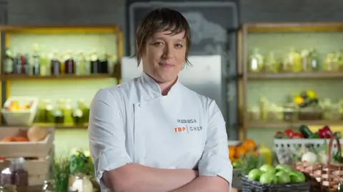 Rebeca Hernández en Top Chef Rebeca Hernández en Top Chef