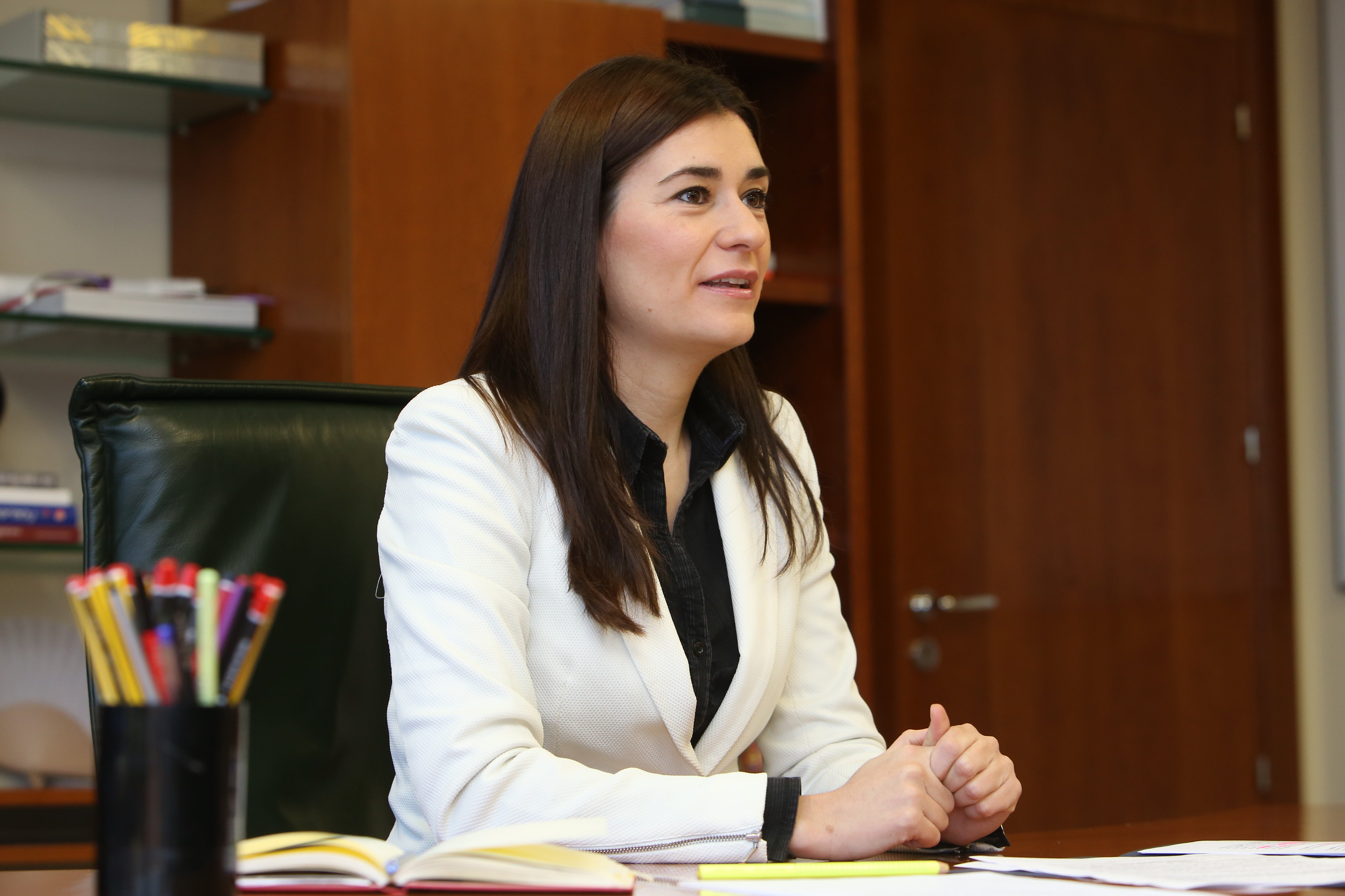 Carmen Montón, en Onda Cero. Carmen Montón, en Onda Cero.