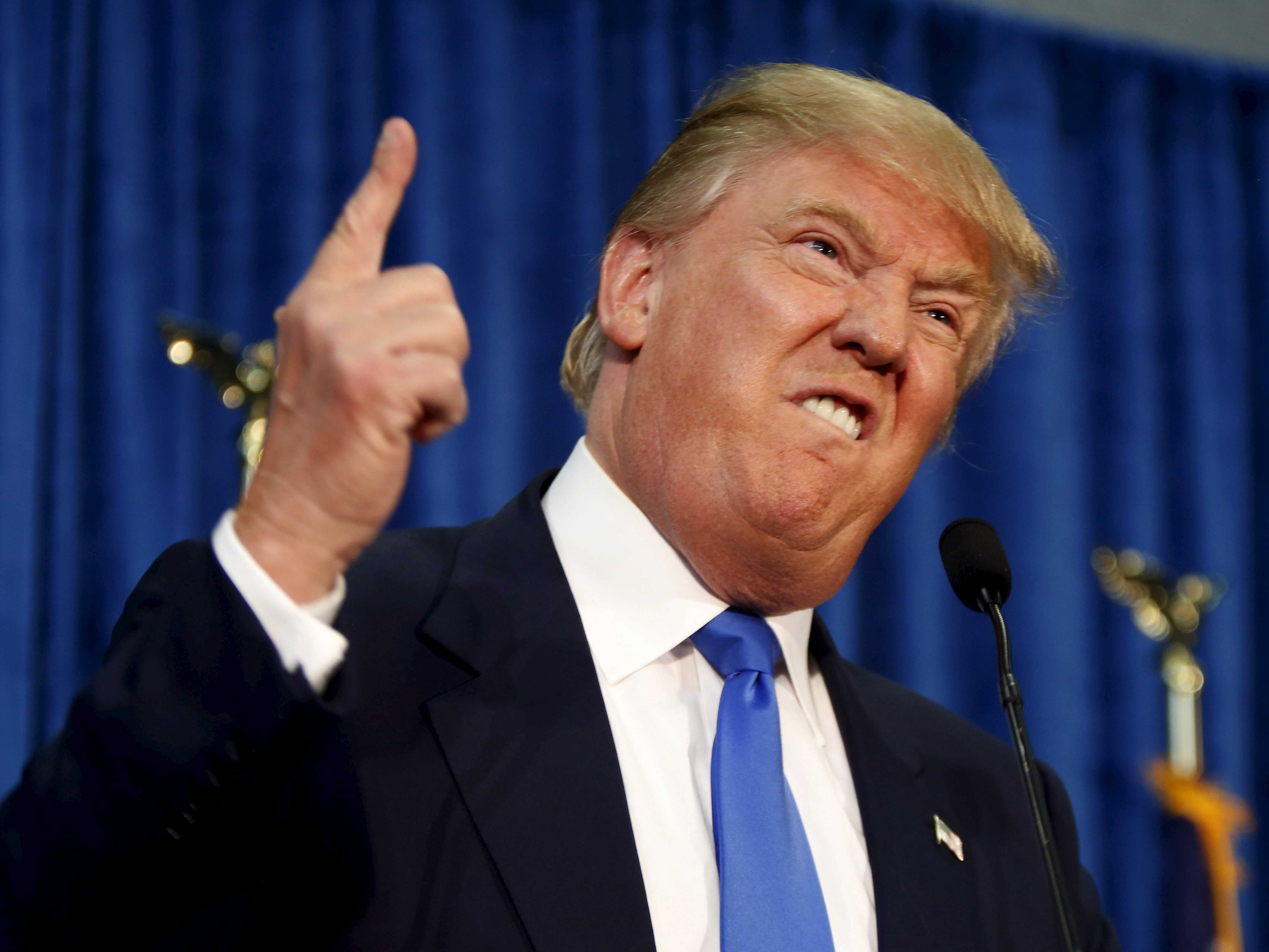 Trump dice que su relación con Cameron no será "muy buena" si llega a presidente Trump dice que su relación con Cameron no será "muy buena" si llega a presidente