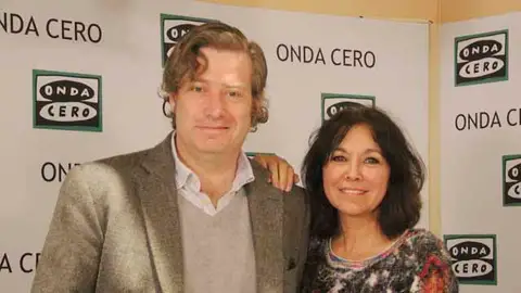 Isabel Gemio con Javier Gomá Isabel Gemio con Javier Gomá