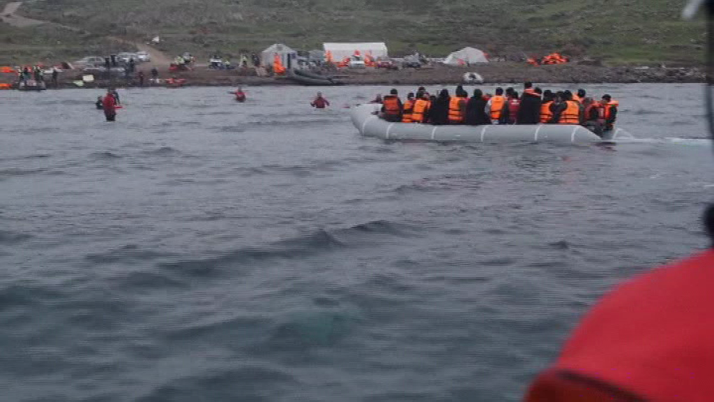 Jordi Villacampa, voluntario: "El sábado rescatamos a 1056 refugiados pero dos se ahogaron” Jordi Villacampa, voluntario: "El sábado rescatamos a 1056 refugiados pero dos se ahogaron”