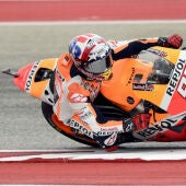 Marc Márquez, durante la carrera del GP de Las Américas