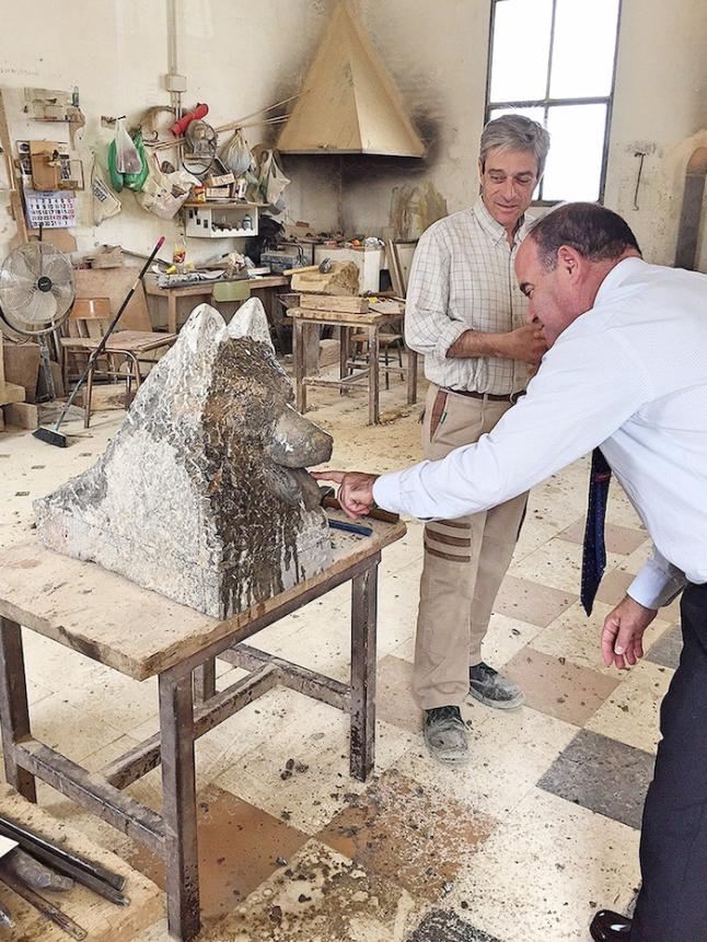 Ajax, el perro que evitó un atentado en 2009, tendrá un busto en Antequera Ajax, el perro que evitó un atentado en 2009, tendrá un busto en Antequera