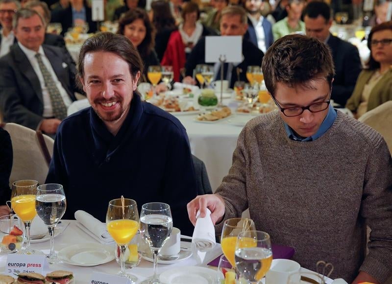 Personas físicas: "Parece que a Pablo Iglesias, Íñigo Errejón le ha salido rana" Personas físicas: "Parece que a Pablo Iglesias, Íñigo Errejón le ha salido rana"