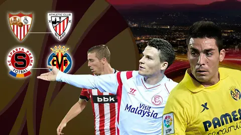 Vuelta Europa League Sevilla - Athletic Club Bilbao y Sparta de Praga - Villarreal